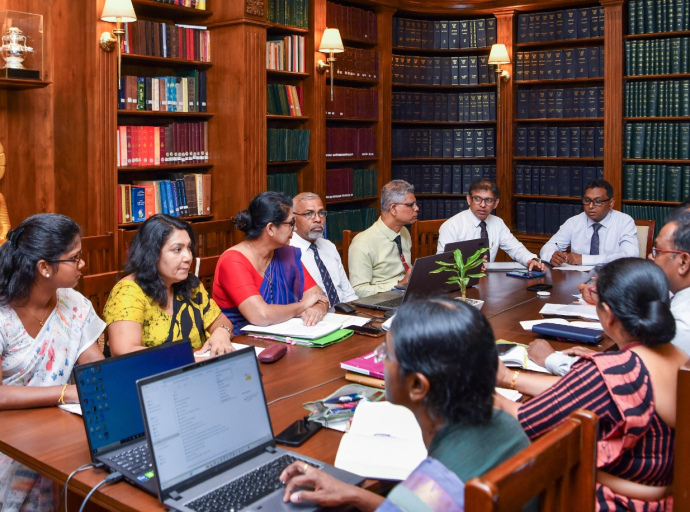 Discussion held to review the progress of the “Prajashakthi” National Programme